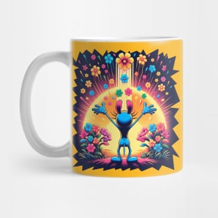 Embrace of Spring: A Whimsical Awakening Mug